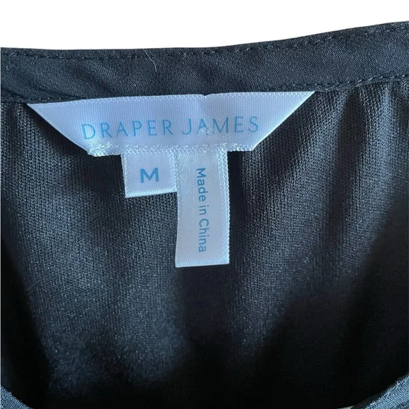 NWOT Draper James Black Shift Dress - Picture 6 of 9